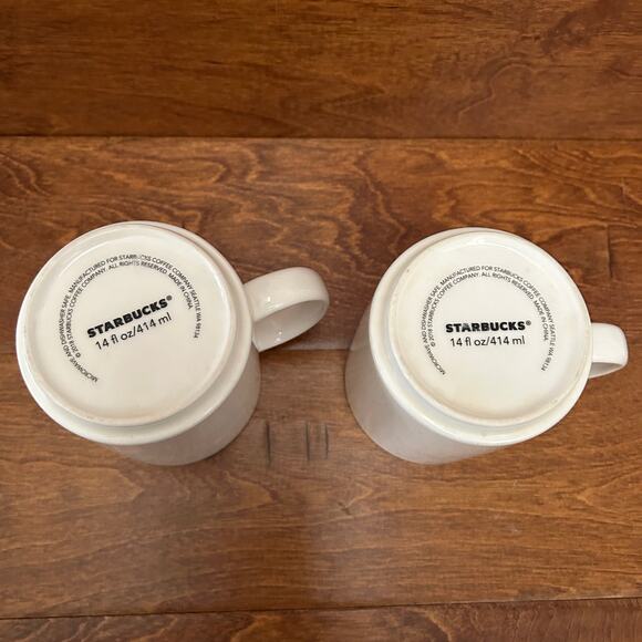STARBUCKS Coffee Mug Set 14oz - Picture 6 of 6